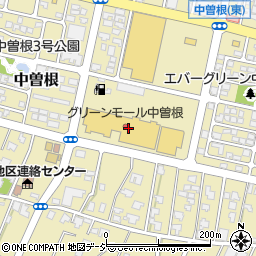 セリアグリーンモール中曽根店周辺の地図