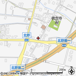 富山県滑川市北野923周辺の地図