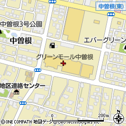 バロー中曽根店周辺の地図