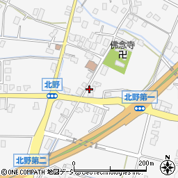 富山県滑川市北野908周辺の地図