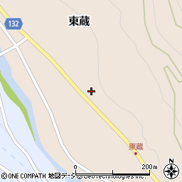富山県魚津市東蔵308周辺の地図