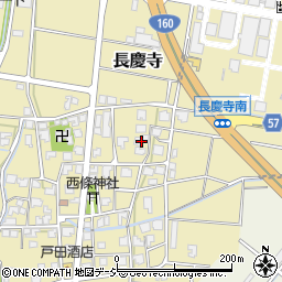 富山県高岡市長慶寺236周辺の地図