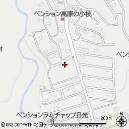栃木県日光市所野1541-2134周辺の地図