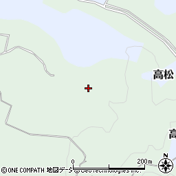 石川県かほく市内高松ト周辺の地図