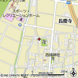 富山県高岡市長慶寺196周辺の地図