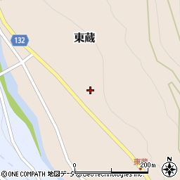 富山県魚津市東蔵310周辺の地図