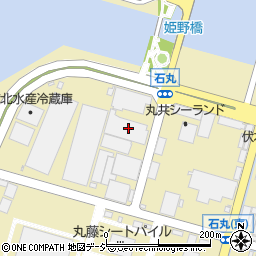 日本通運株式会社　富山新港国際輸送支店営業１課・２課周辺の地図