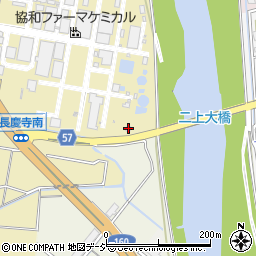富山県高岡市長慶寺455周辺の地図