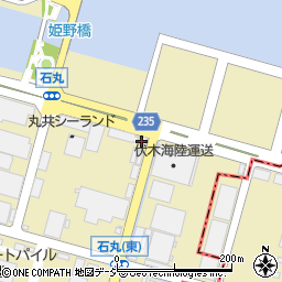 富山港湾運送株式会社　富山新港営業所周辺の地図