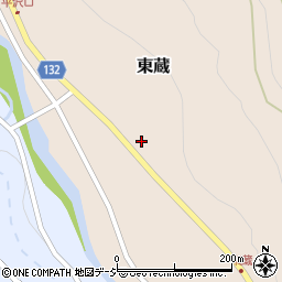 富山県魚津市東蔵356周辺の地図