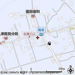 栃木県塩谷郡塩谷町船生3438周辺の地図