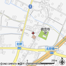 富山県滑川市北野935周辺の地図