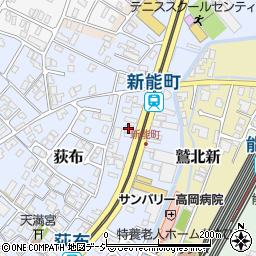 堀井タイヤ商会荻布店周辺の地図
