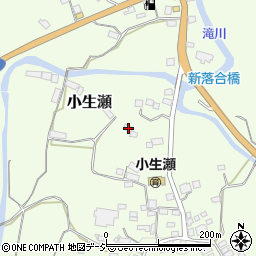 茨城県久慈郡大子町小生瀬4032周辺の地図