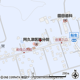 栃木県塩谷郡塩谷町船生3628周辺の地図