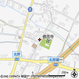 富山県滑川市北野939周辺の地図