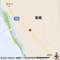 富山県魚津市東蔵389周辺の地図