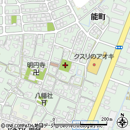 能町公園周辺の地図