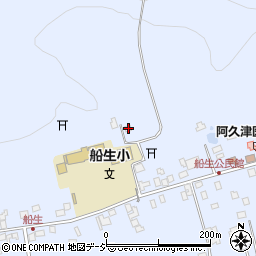 栃木県塩谷郡塩谷町船生8312周辺の地図