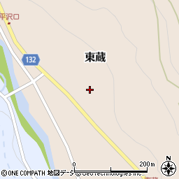 富山県魚津市東蔵342周辺の地図