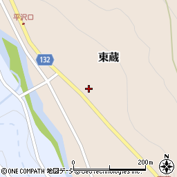富山県魚津市東蔵395周辺の地図