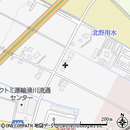 富山県滑川市北野1075周辺の地図