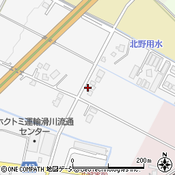 富山県滑川市北野1075-2周辺の地図