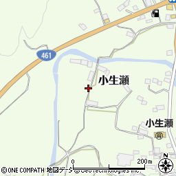茨城県久慈郡大子町小生瀬3969周辺の地図