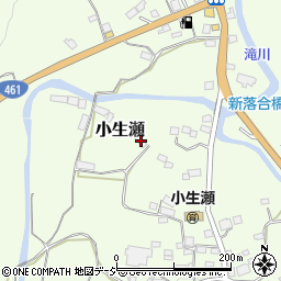 茨城県久慈郡大子町小生瀬3976周辺の地図
