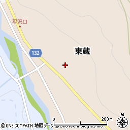 富山県魚津市東蔵405周辺の地図