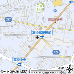 高松郵便局周辺の地図