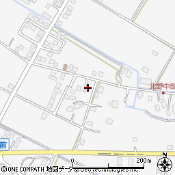 富山県滑川市北野441周辺の地図