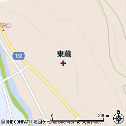 富山県魚津市東蔵402周辺の地図