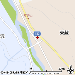 富山県魚津市東蔵446周辺の地図