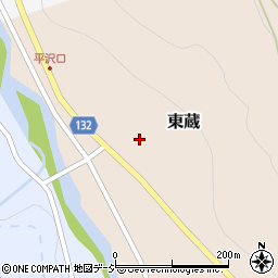 富山県魚津市東蔵407周辺の地図