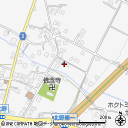 富山県滑川市北野1027周辺の地図