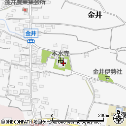 本水寺周辺の地図