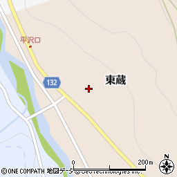 富山県魚津市東蔵403周辺の地図