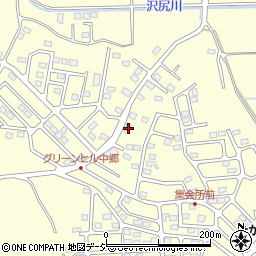 茨城県北茨城市中郷町松井124-9周辺の地図