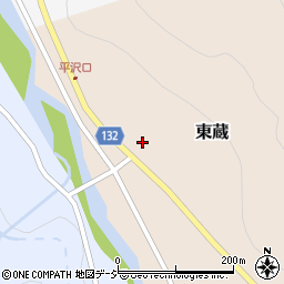 富山県魚津市東蔵414周辺の地図