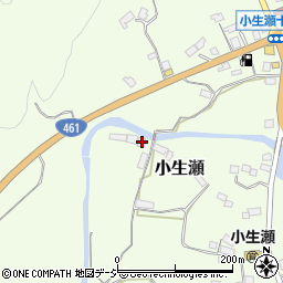 茨城県久慈郡大子町小生瀬3966周辺の地図