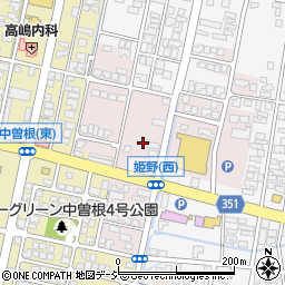 富山県高岡市放生津周辺の地図