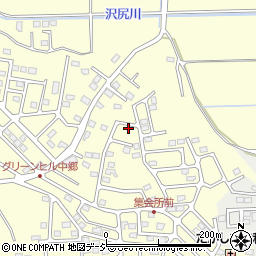 茨城県北茨城市中郷町松井124-22周辺の地図