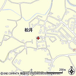 茨城県北茨城市中郷町松井1028周辺の地図