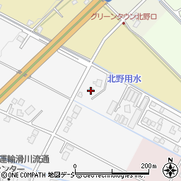 富山県滑川市北野1193周辺の地図