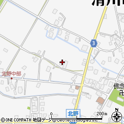 富山県滑川市北野113周辺の地図