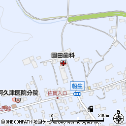 栃木県塩谷郡塩谷町船生3608-4周辺の地図