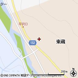 富山県魚津市東蔵476周辺の地図