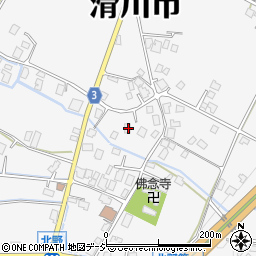 富山県滑川市北野983周辺の地図