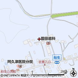 栃木県塩谷郡塩谷町船生8293周辺の地図